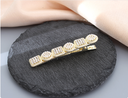 Retro Square Circle Hair Clip