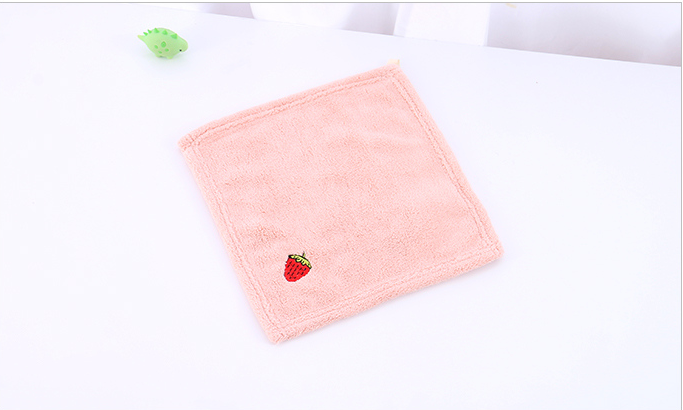 Embroidery Fruit Hand Towel