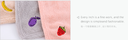 Embroidery Fruit Hand Towel