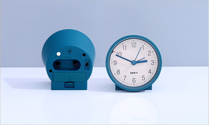 Ultra-quiet Smooth-surface Number Series Alarm(3 Inches)