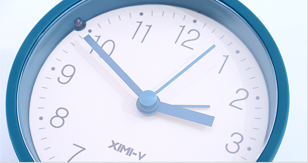 Ultra-quiet Smooth-surface Number Series Alarm(3 Inches)