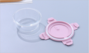 Round High Borosilicate Glass Preservation Box 420ml/14.2fl.oz.