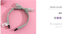 Checks Knot Hair Band