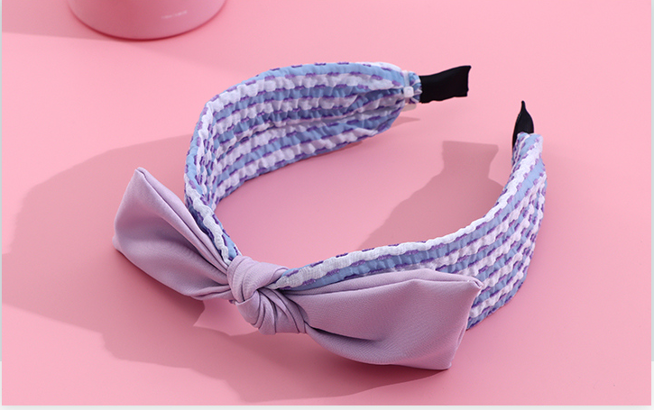 Stripes Tie Knot Hair Band