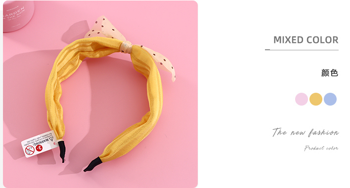 Polka Dot Knot Hair Band