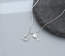 Delicate Key Collarbone Chain