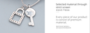 Delicate Key Collarbone Chain