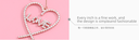 Heart-shape Artificial Pearl Earrings