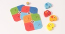 Wooden Elephant with Paper Card Stacking Game Toy (TKF070A) (Ages 3+)