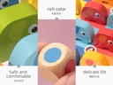 Wooden Elephant with Paper Card Stacking Game Toy (TKF070A) (Ages 3+)