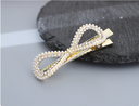 Bow Knot Rhinestone Hair Clip