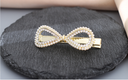 Bow Knot Rhinestone Hair Clip