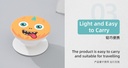 Little Monster Design Cell Phone Grip & Stand Style 1 (2 Count)