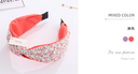 Flower Multicolor Hair Band