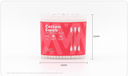 Kitty-shape Box Small Cotton Swab (200 Count)