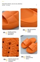 Slides with Soft and Thick Sole - X