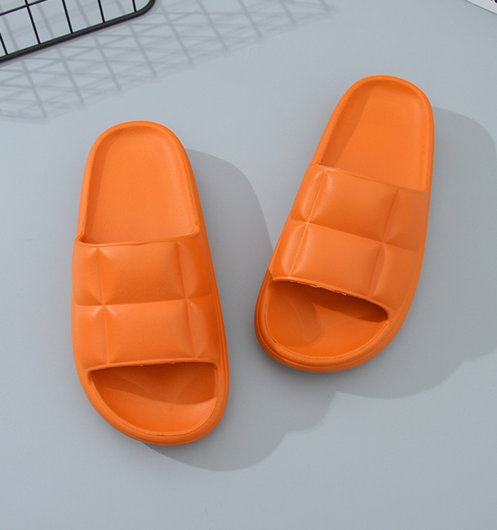 Slides with Soft and Thick Sole - X
