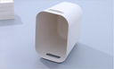 8L Simple Plastic Storage Container(White)