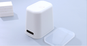 8L Simple Plastic Storage Container(White)