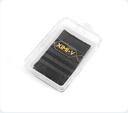 Square Box Black Hair Clips（20 Count）
