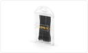 Simple Box with Hanging Hole Hair Clips(20 Count)