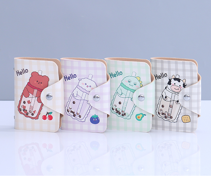 Sweet Cartoon Animal Card Holder