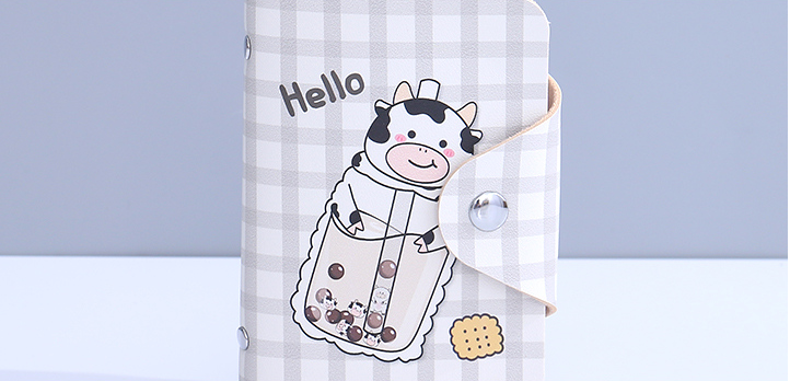 Sweet Cartoon Animal Card Holder