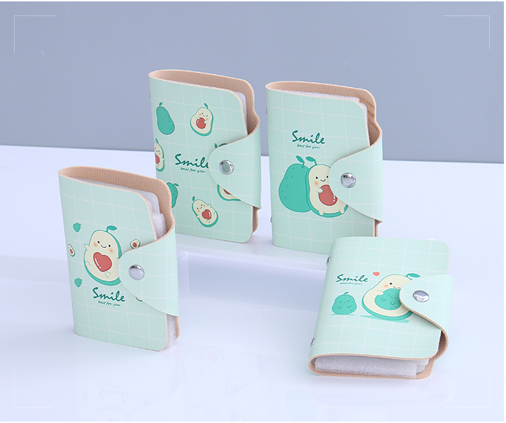 Cute Bunny Avocado Card Holder