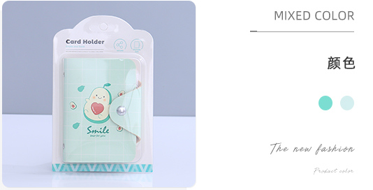 Cute Bunny Avocado Card Holder