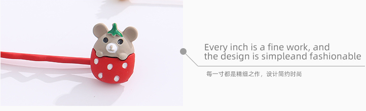 Cute Mouse Hair Clips（3 Count）
