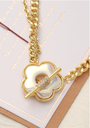 Artificial Pearl Heart-shape Necklace