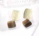Simple Square Acrylic Earrings