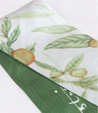 Summer Refreshing Lemon Ribbon Scarf(Green)