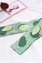 Summer Refreshing Avocado Ribbon Scarf(Green)