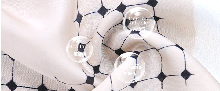 Classic Geometric Square Scarf