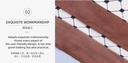 Classic Geometric Square Scarf