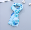 Elegant Refreshing Scarf for Spring and Autumn(Blue)