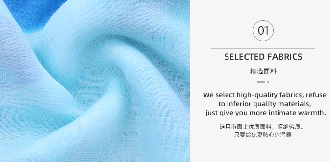 Elegant Refreshing Scarf for Spring and Autumn(Blue)