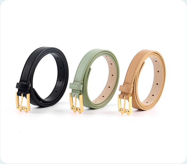 Cute Kitty Metal Buckle Ladies Belt