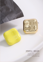 Simple Square Paint Earrings