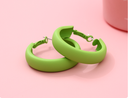 Stylish Paint Round Earrings