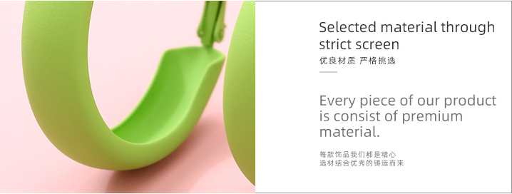 Stylish Paint Round Earrings
