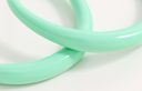 Stylish Paint Round Thin Earrings