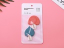 Mushroom Self-Adhesive Hooks (2 Count)
