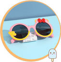 Bow Knot TPE Sunglasses for Kids(8-12 Years Old)