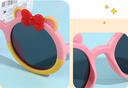Bow Knot TPE Sunglasses for Kids(8-12 Years Old)