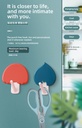 Mushroom Self-Adhesive Hooks (2 Count)
