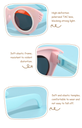 Cute TPE Sunglasses for Kids(8-12 Years Old)