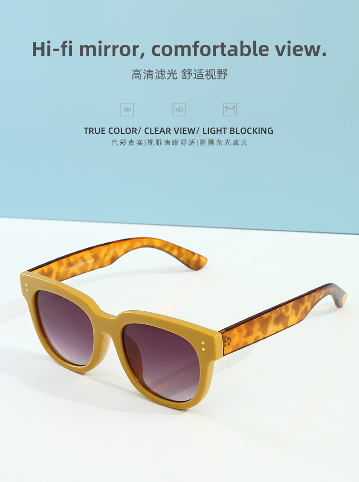 Trendy Sunglasses for Ladies(Yellow)