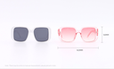 Big-frame Stylish Sunglasses